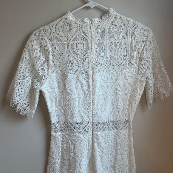 Lulu white lace dress - Picture 6 of 8